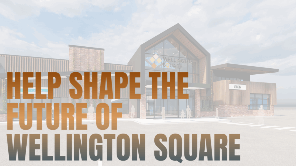 Help shape the future of Wellington Square render of renovated centre