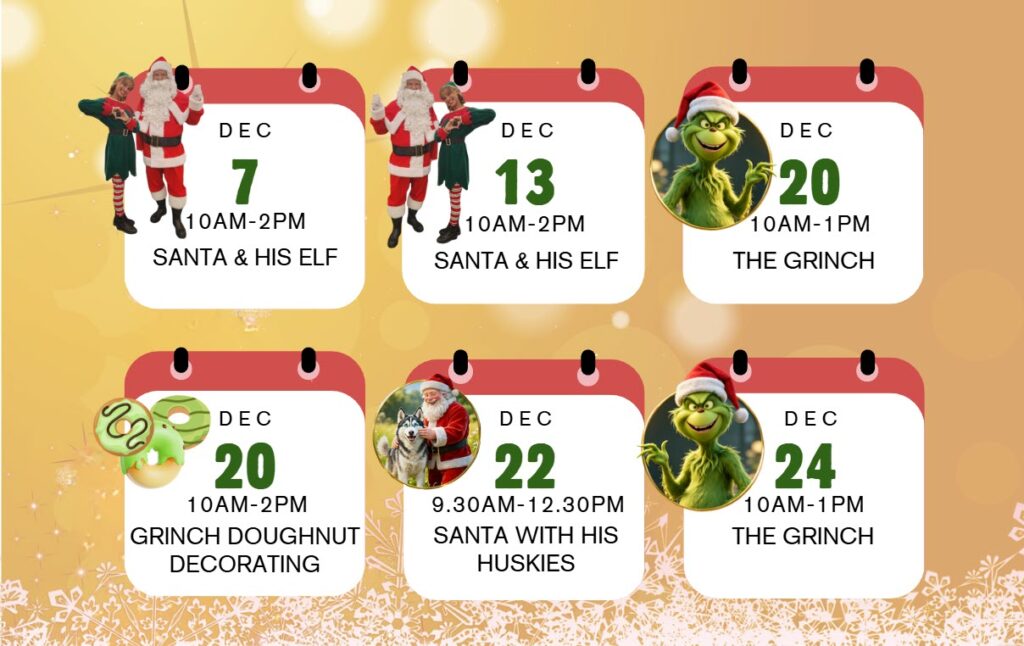 Christmas Calendar at Wellington Square 2025